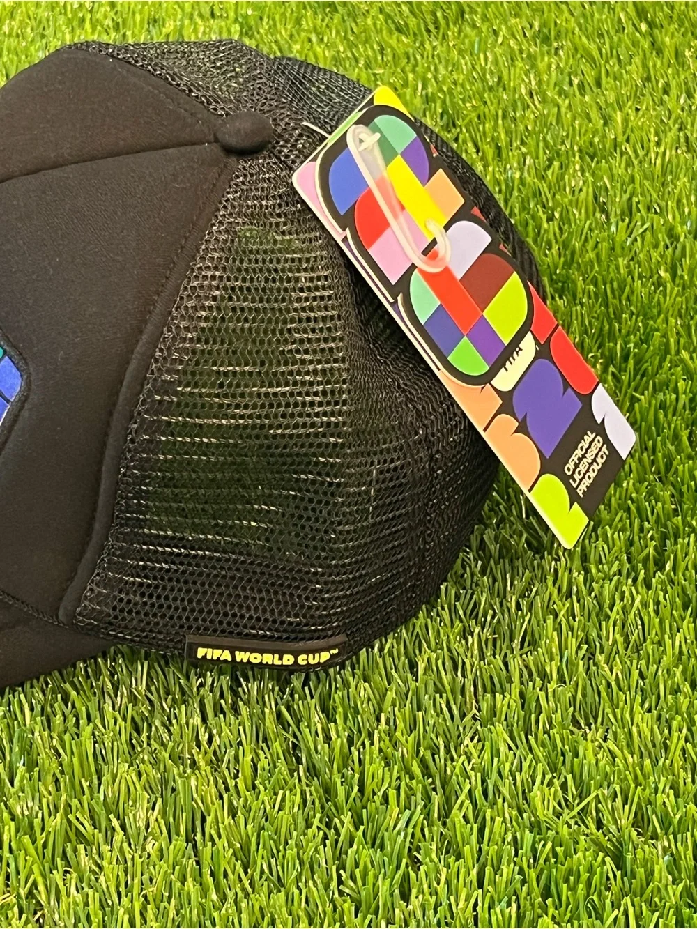 FIFA World Cup 2026 Foam Trucker Hat Black Snapback NWT Licensed